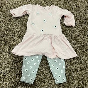 Carters 18 months toddler girl outfit. EUC